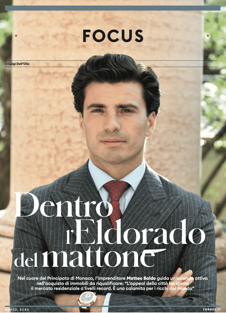 MATTEO BALDO PER FORBES ITALIA
