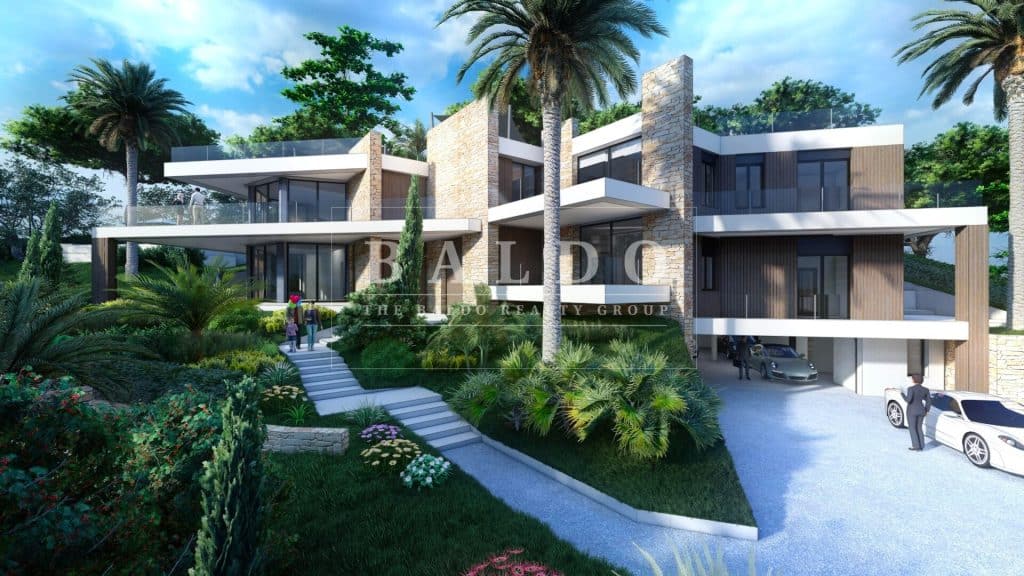 VILLA MODERNA CON VISTA SU CAP D’ANTIBES