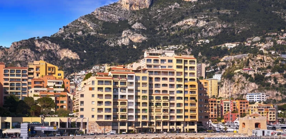 A view of the Eden Star residence in Monaco.