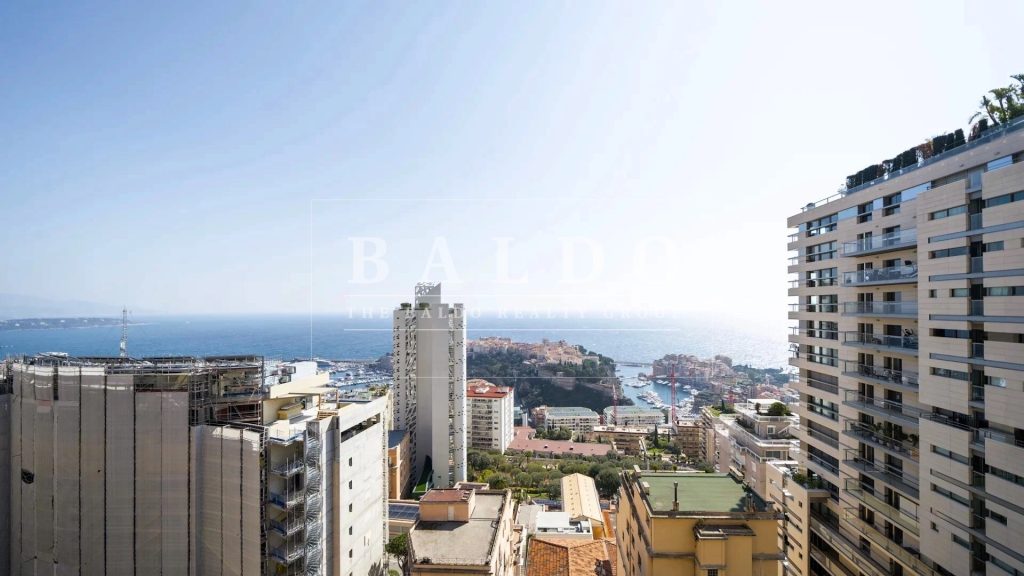 2 APPARTEMENTS À RÉUNIR AVEC VUE SUR MONACO