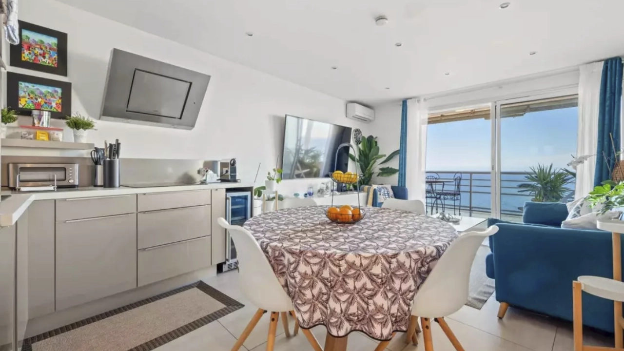 A Private Terrace with Panoramic Monaco and Sea Views