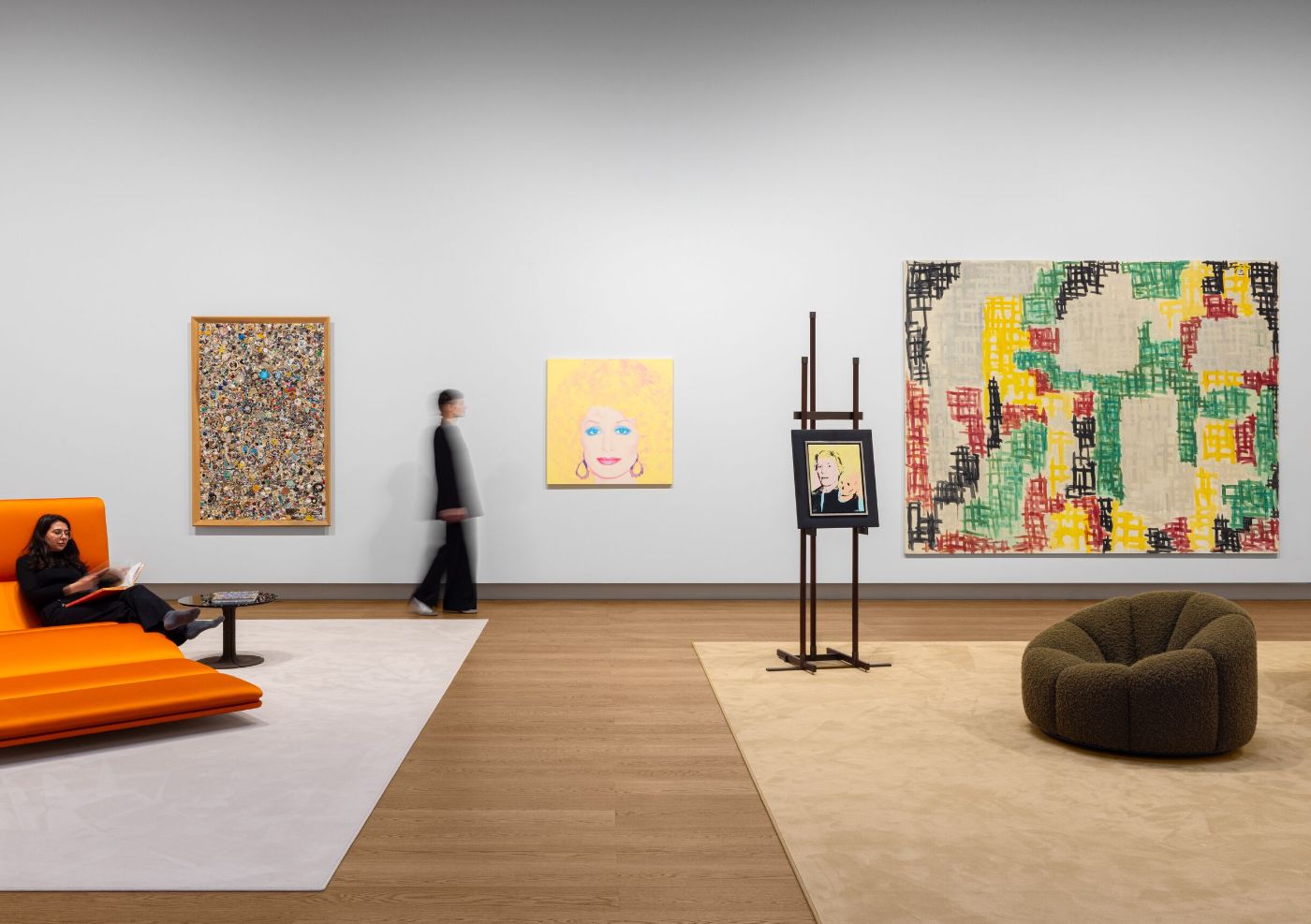 Interior of the Hauser & Wirth gallery in Monaco