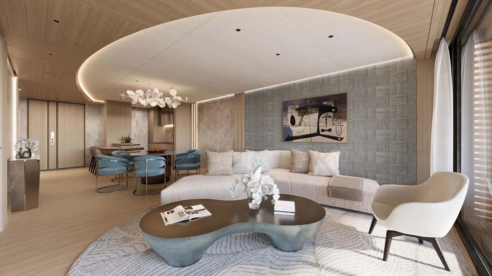 Deck 6 interior aboard Ulyssia