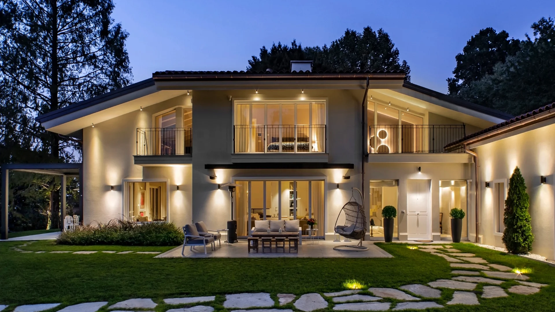 A Private Hillside Villa Overlooking Turin